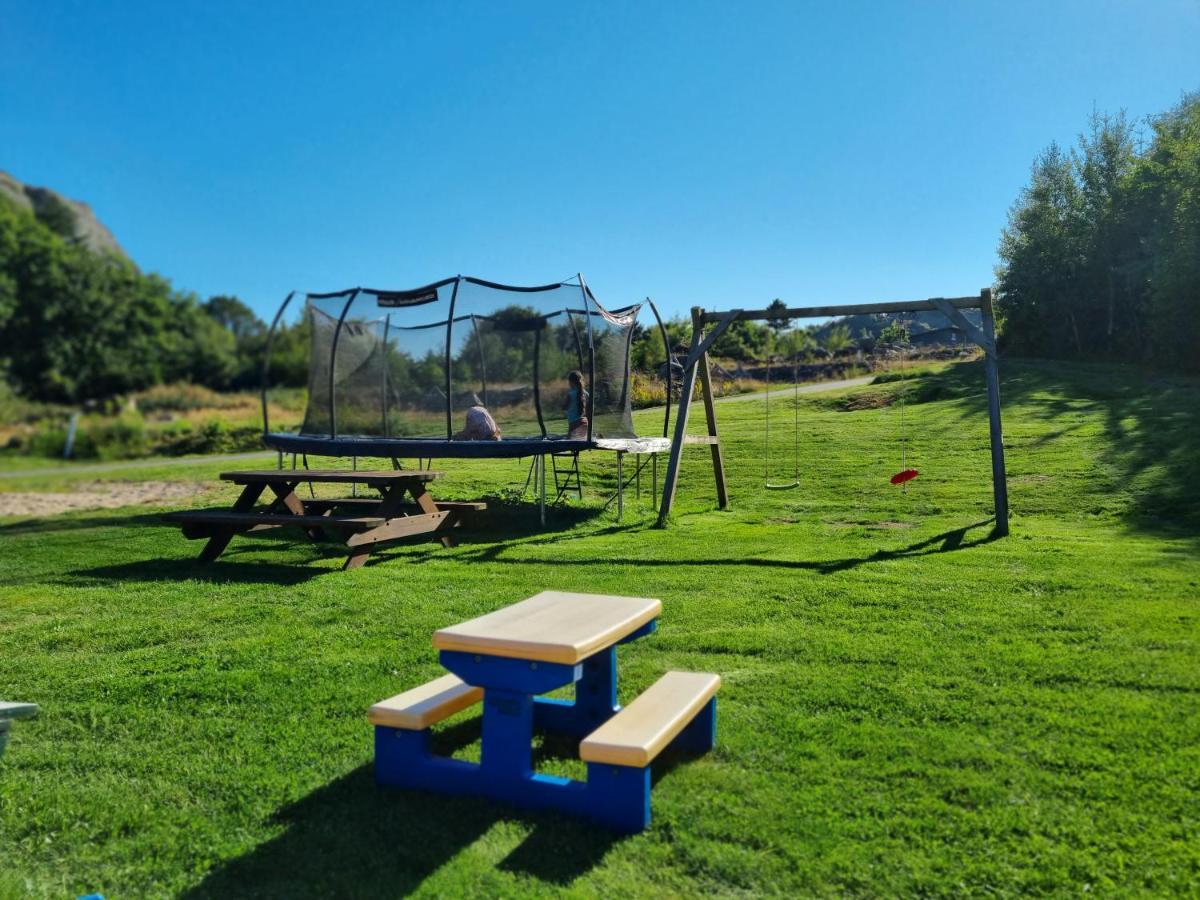 Hausvikstranda Lyngdal Bagian luar foto