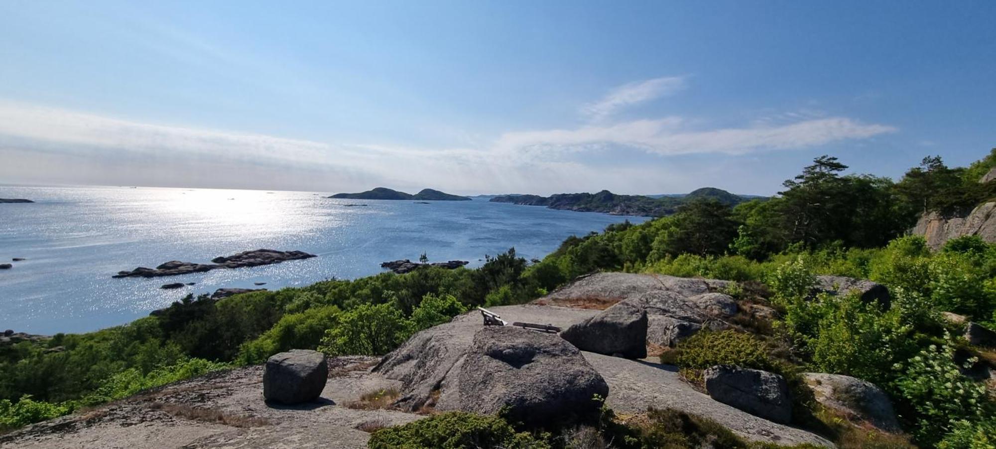 Hausvikstranda Lyngdal Bagian luar foto