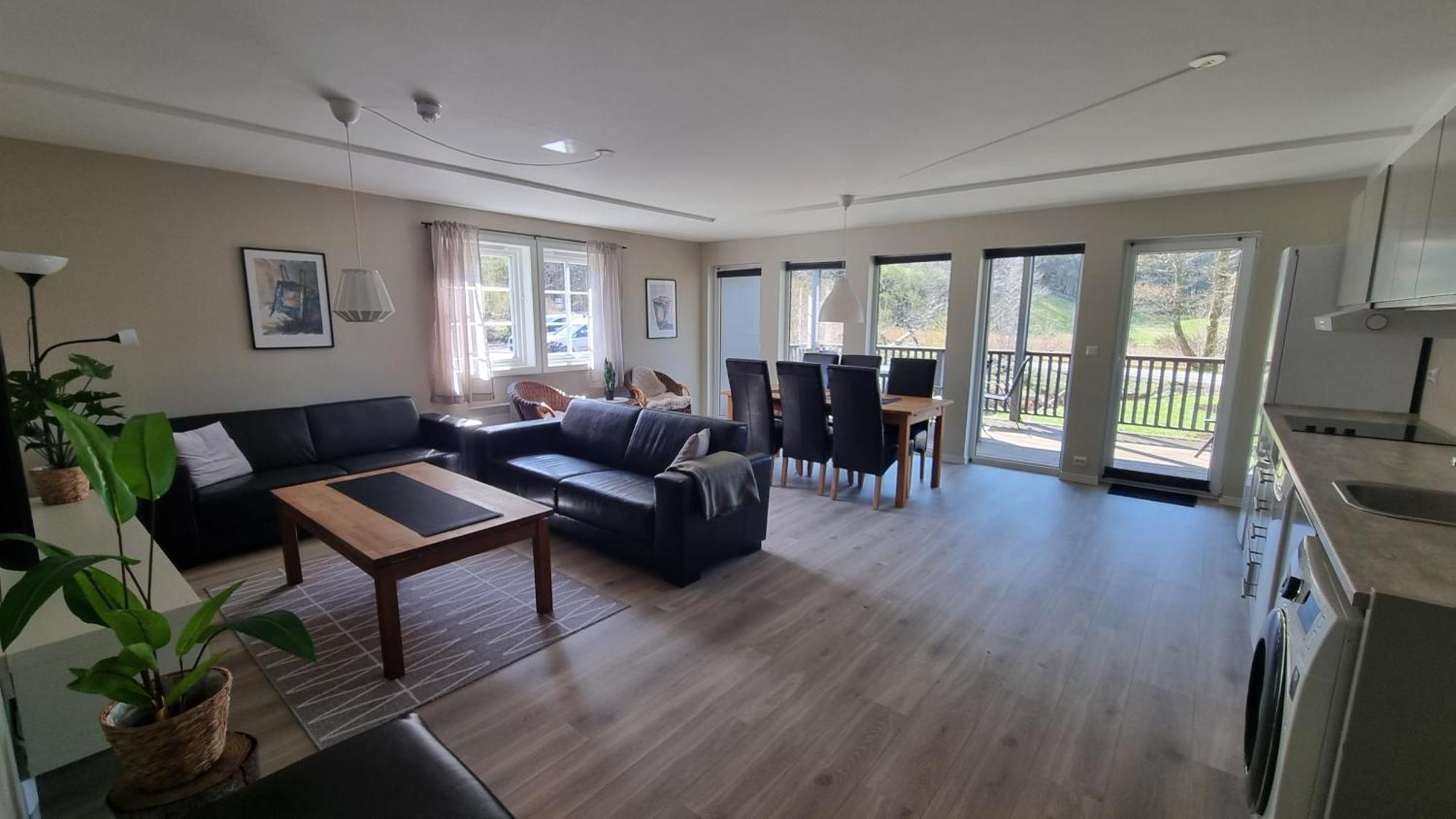 Hausvikstranda Lyngdal Bagian luar foto